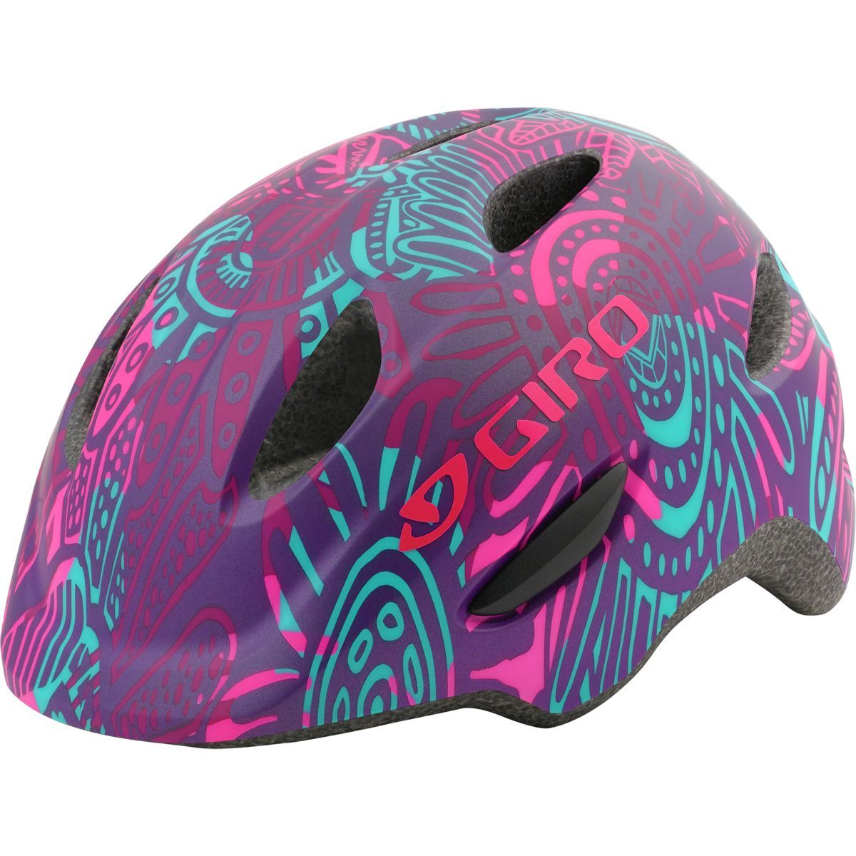Giro Scamp Helmet - Kids' Matte Purple Blossom, S
