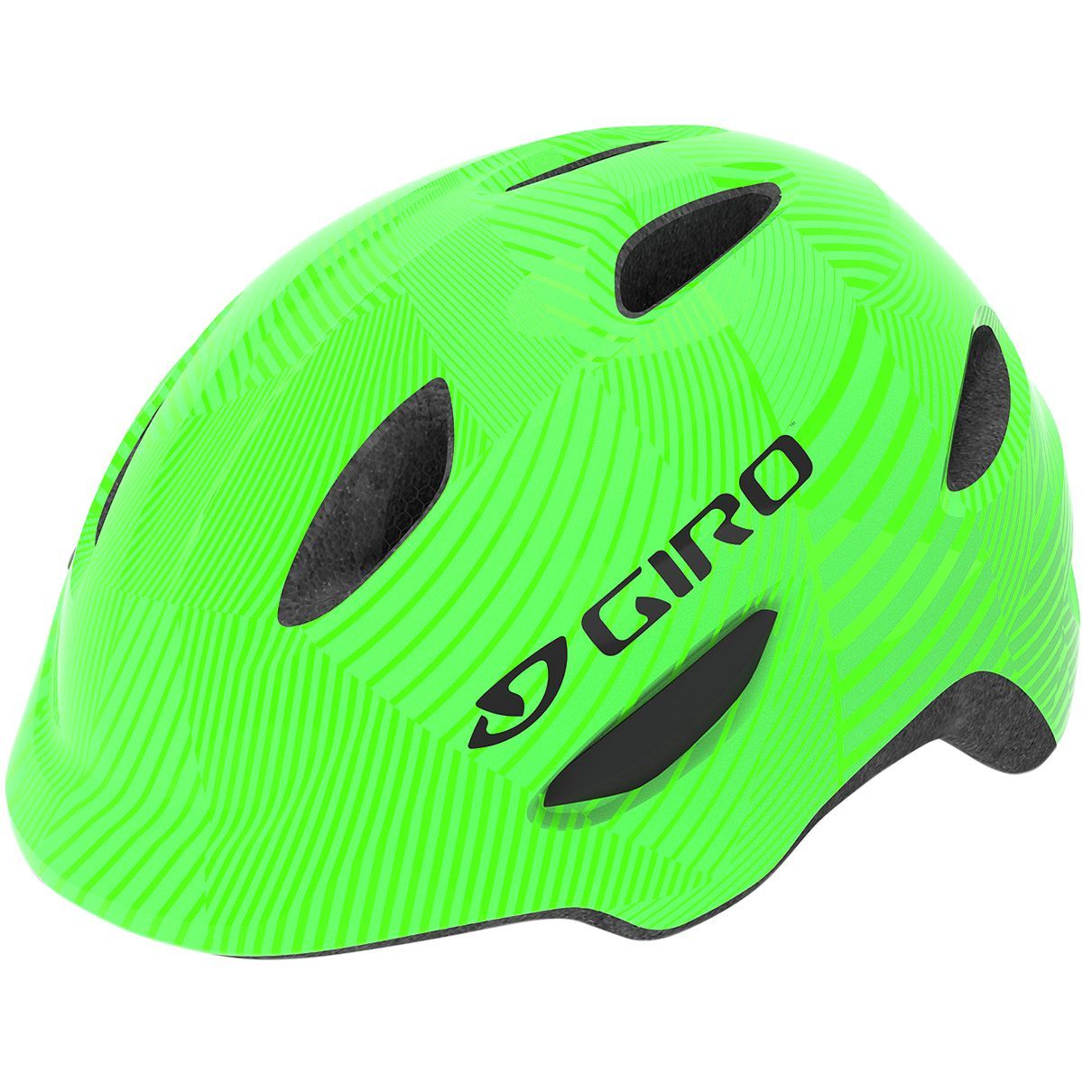 Giro Scamp Mips Helmet - Kids' Green/Lime Lines, S