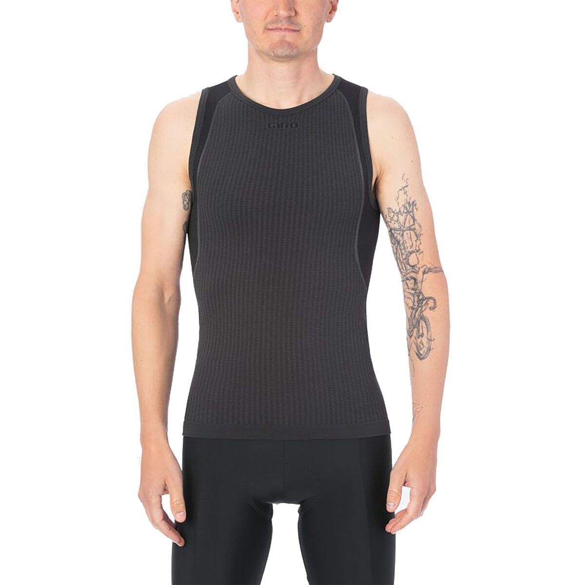 Image of Giro Chrono Sleeveless Base Layer - Men's Charcoal, XL/XXL