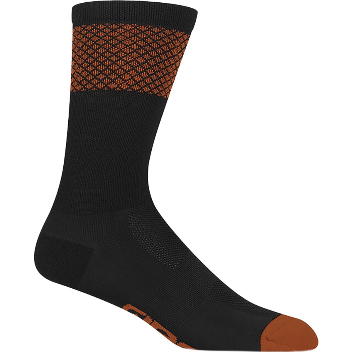 Giro Comp Racer High Rise Sock Black/Bright Red, M