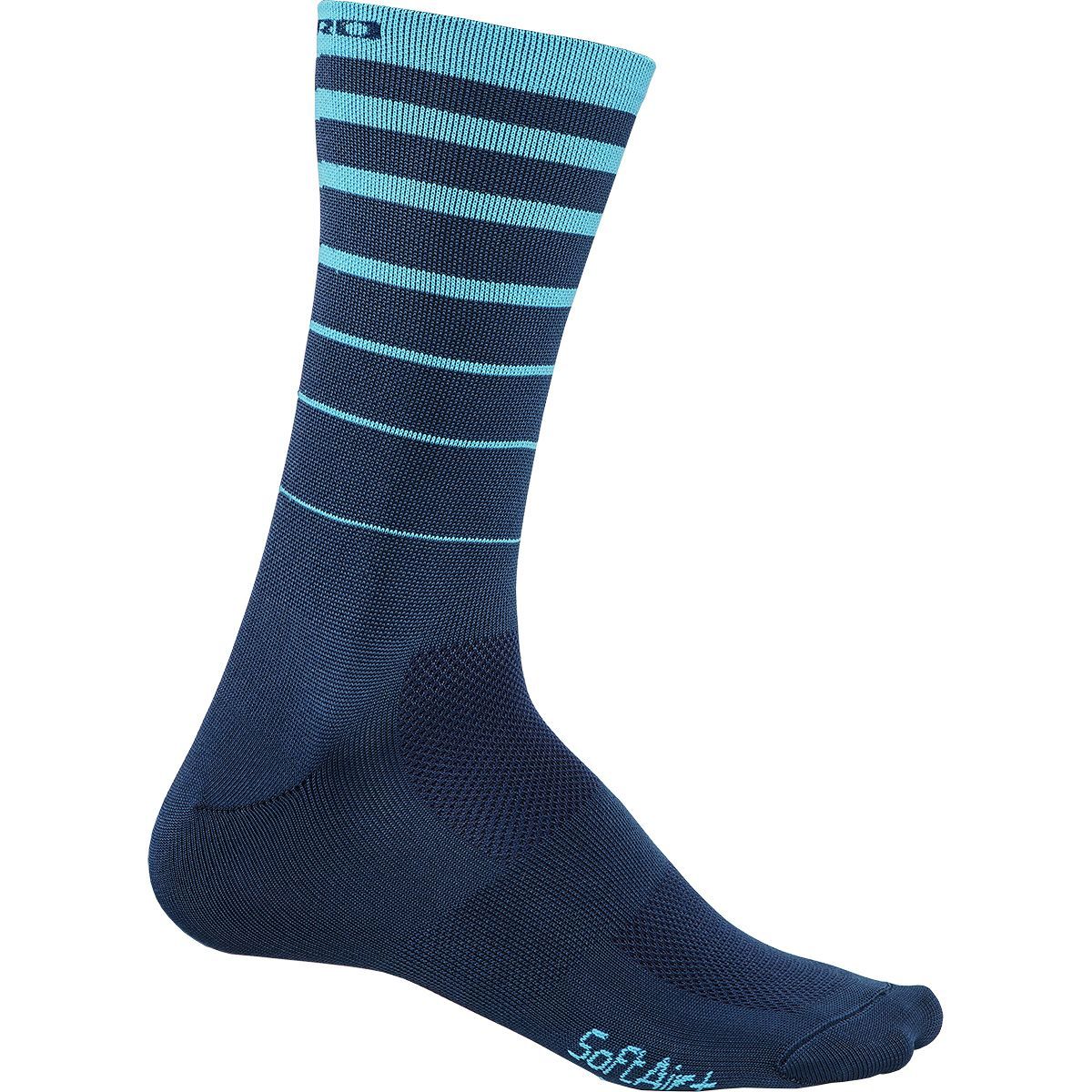 Giro Comp Racer High Rise Sock Blue Six String, M