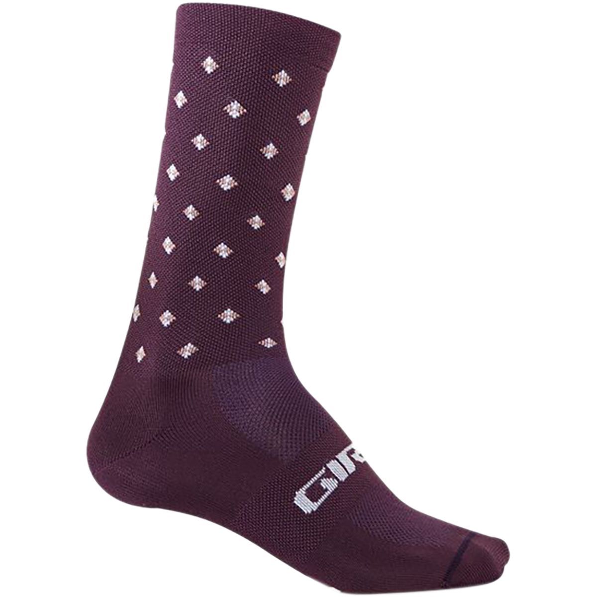 Giro Comp Racer High Rise Sock Dusty Purple Crossfade, L