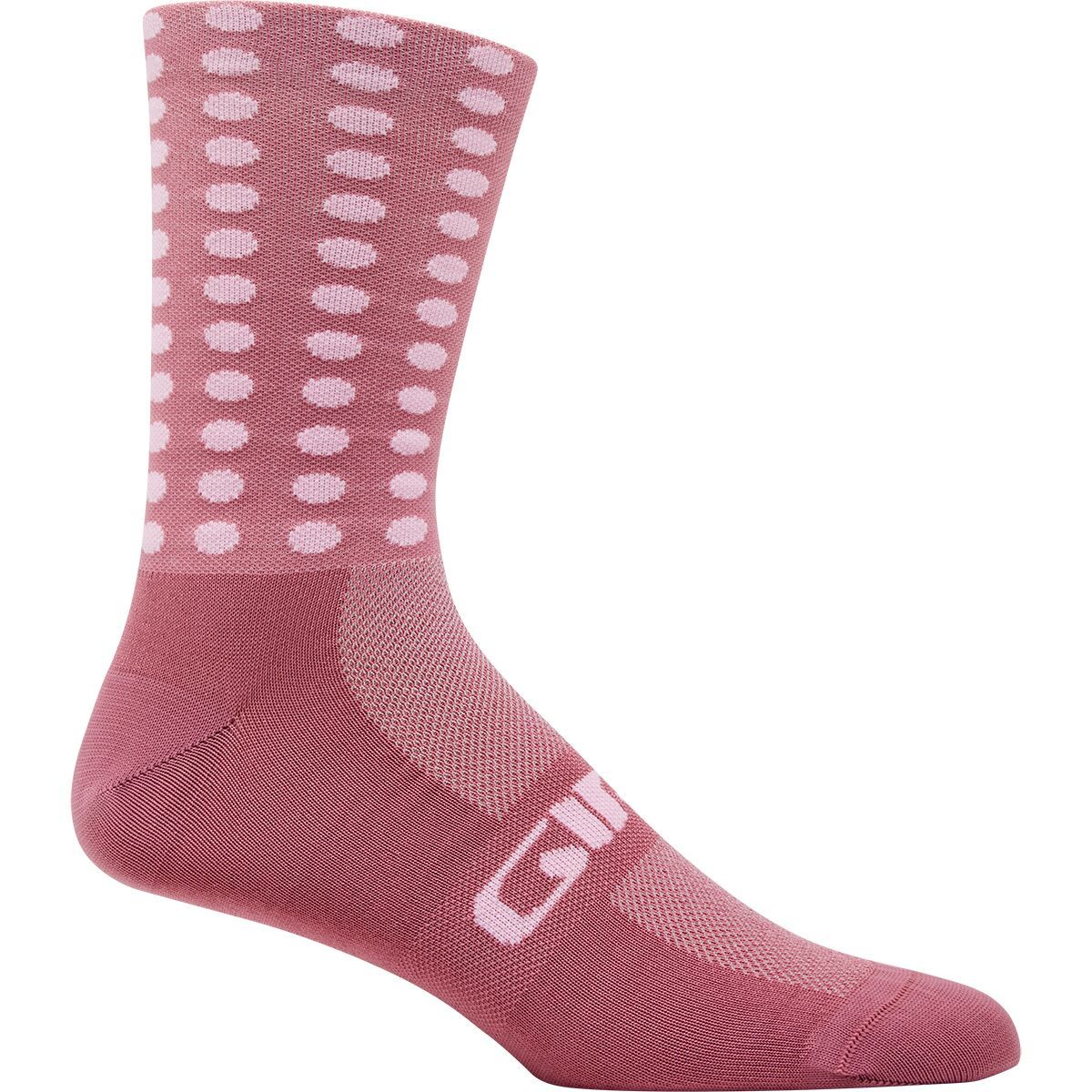 Image of Giro Comp Racer High Rise Sock Dusty Rose, L