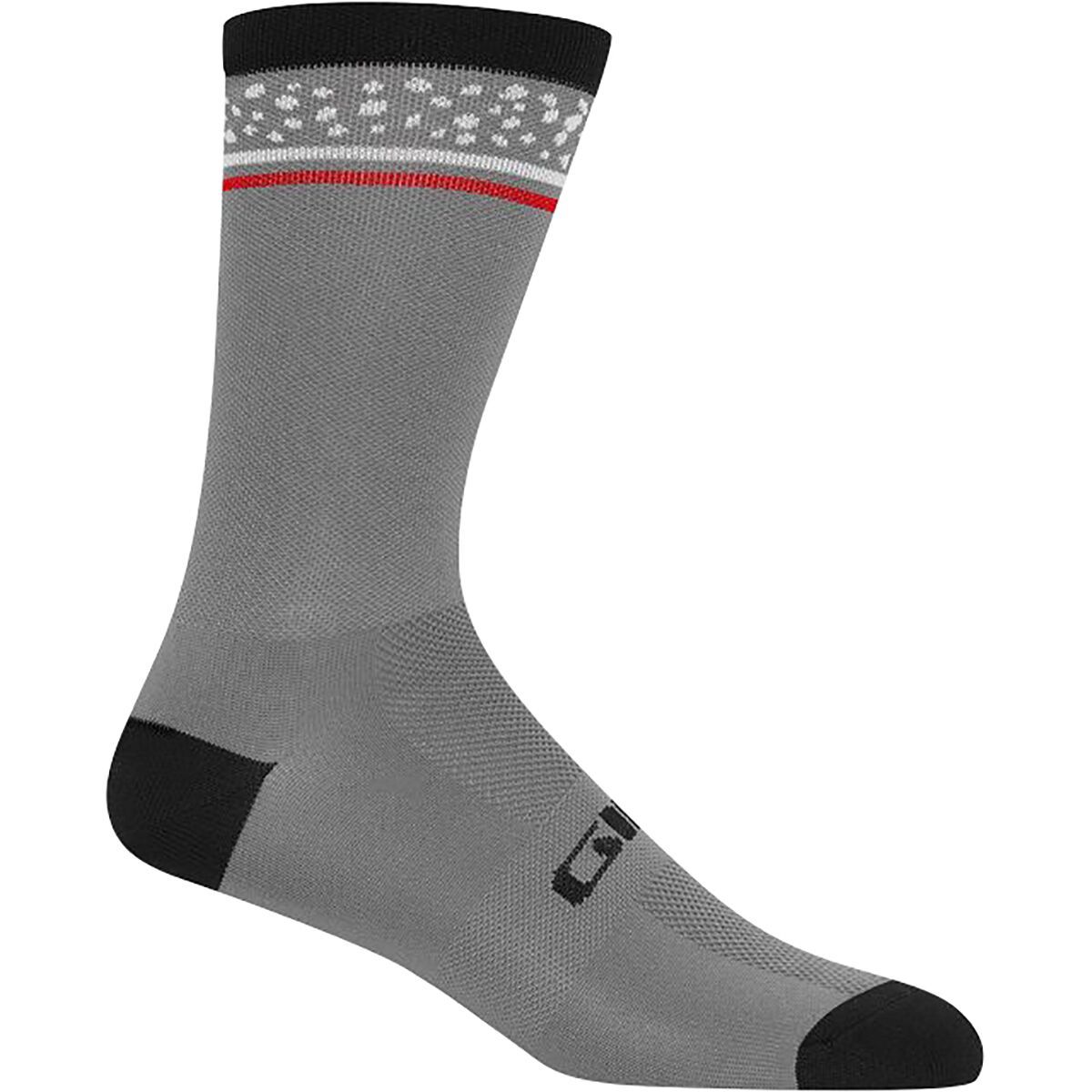 Giro Comp Racer High Rise Sock Portaro Grey, M