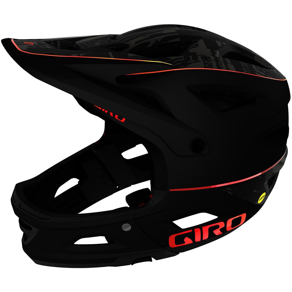 Giro Switchblade Mips Helmet Matte Black Hypnotic, S