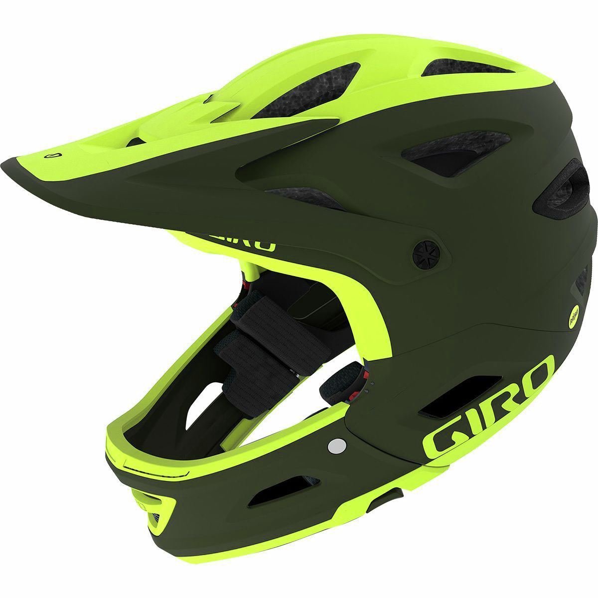 Giro Switchblade Mips Helmet Matte Olive/Citron, M