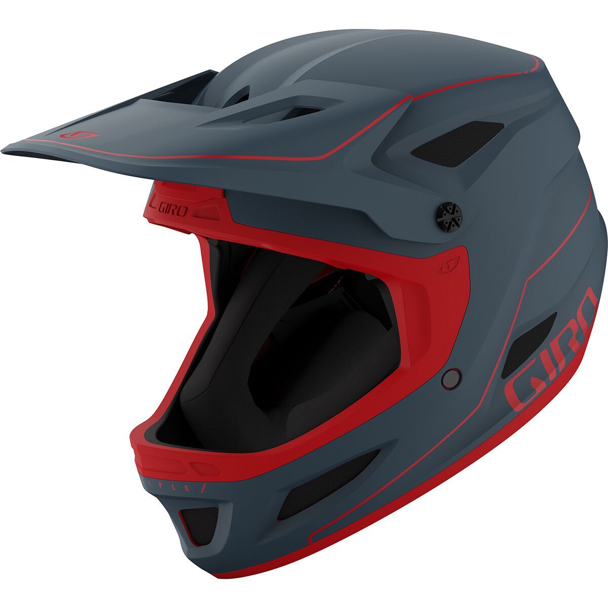 Giro Disciple Mips Helmet Matte Portaro Grey/Red, L