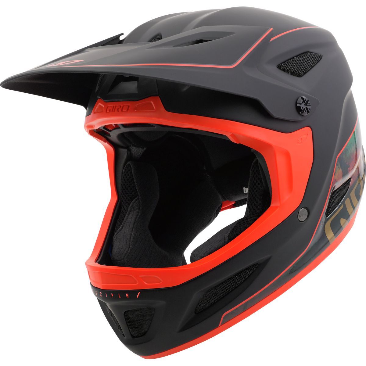 Giro Disciple Mips Helmet Matte Black/Mountain Sea, L