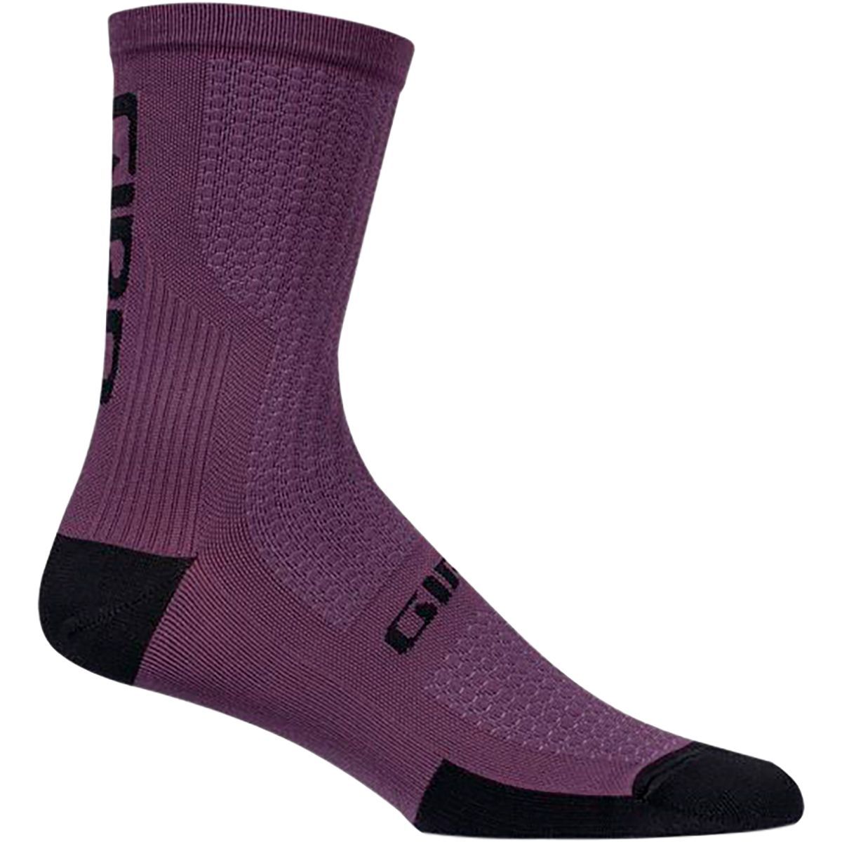 Image of Giro HRC Plus Merino Wool Sock Purple/Black, S