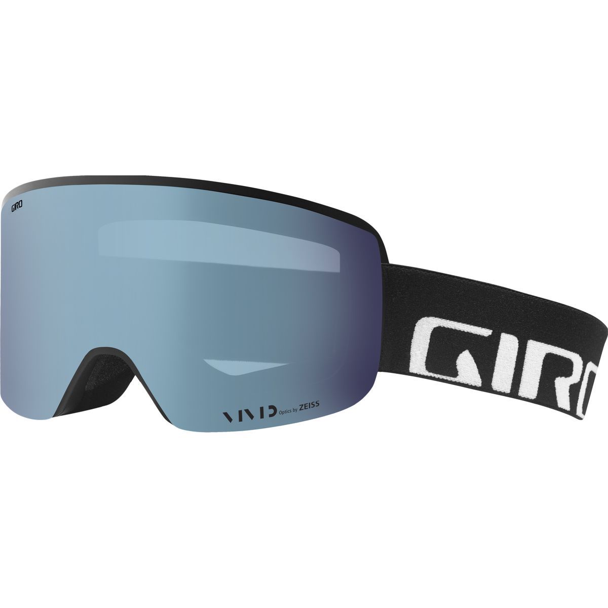 Giro Axis Goggles Black Wordmark/Vivid Royal, One Size
