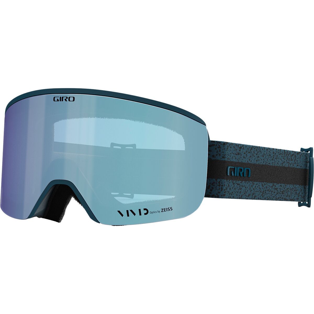 Image of Giro Axis Goggles Vivid Royal/Vivid Infrared Lenses, One Size