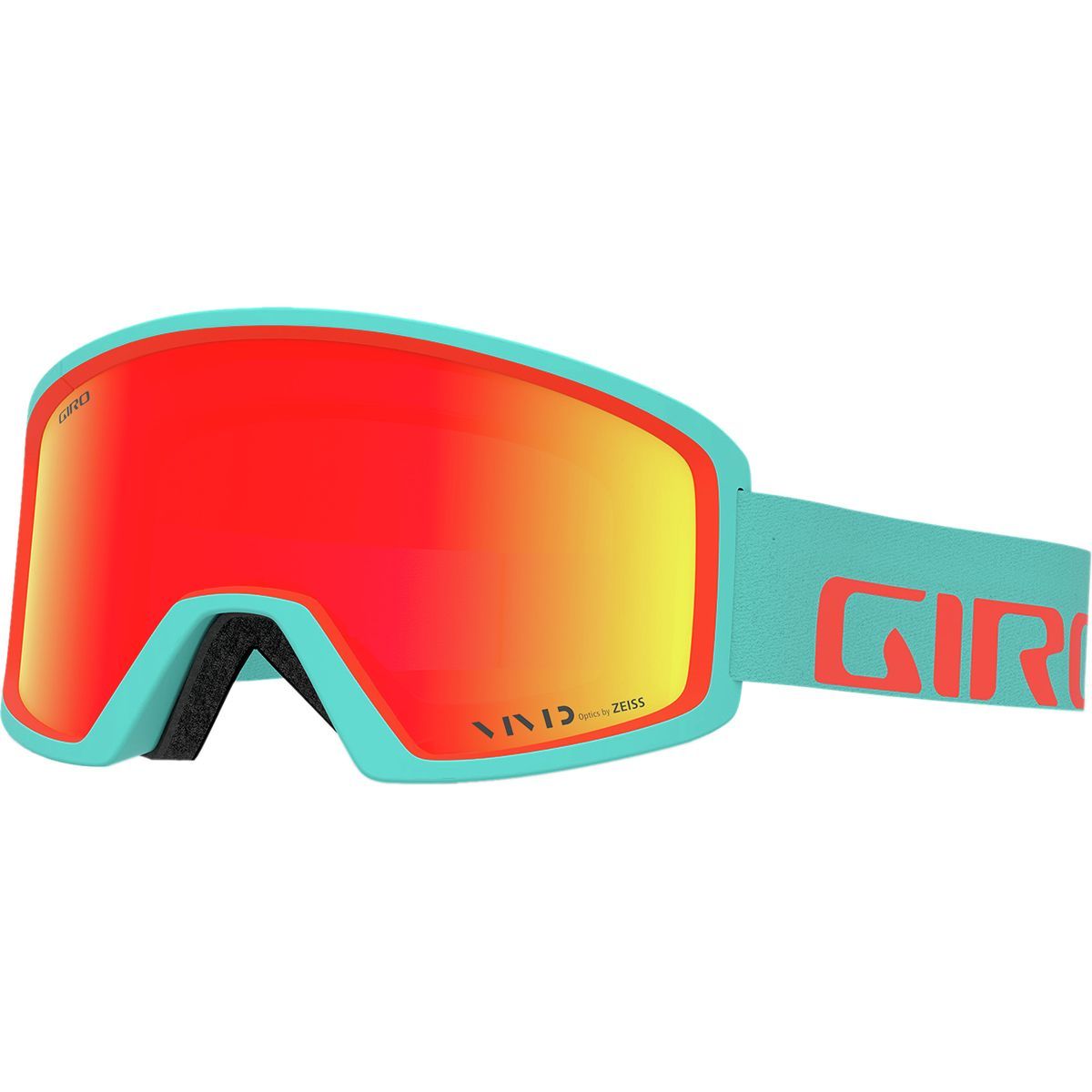 Giro Blok Goggles Glacier/Vermillion Apex/Vivid Ember, One Size