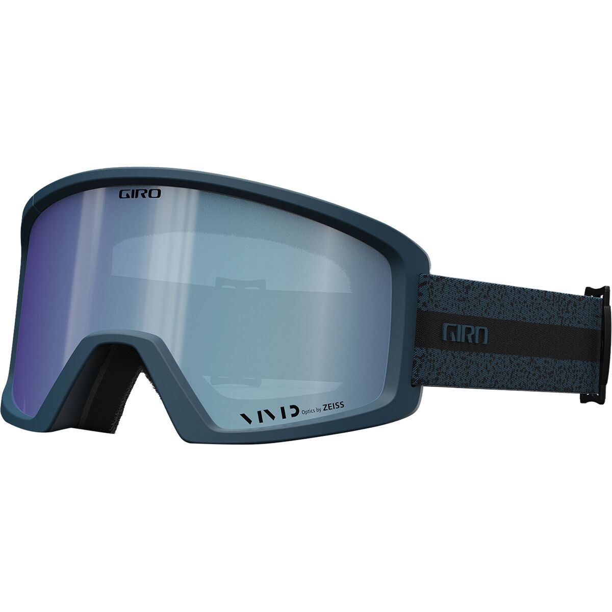 Giro Blok Goggles Vivid Royal Lens/Harbor Blue Expedition, One Size