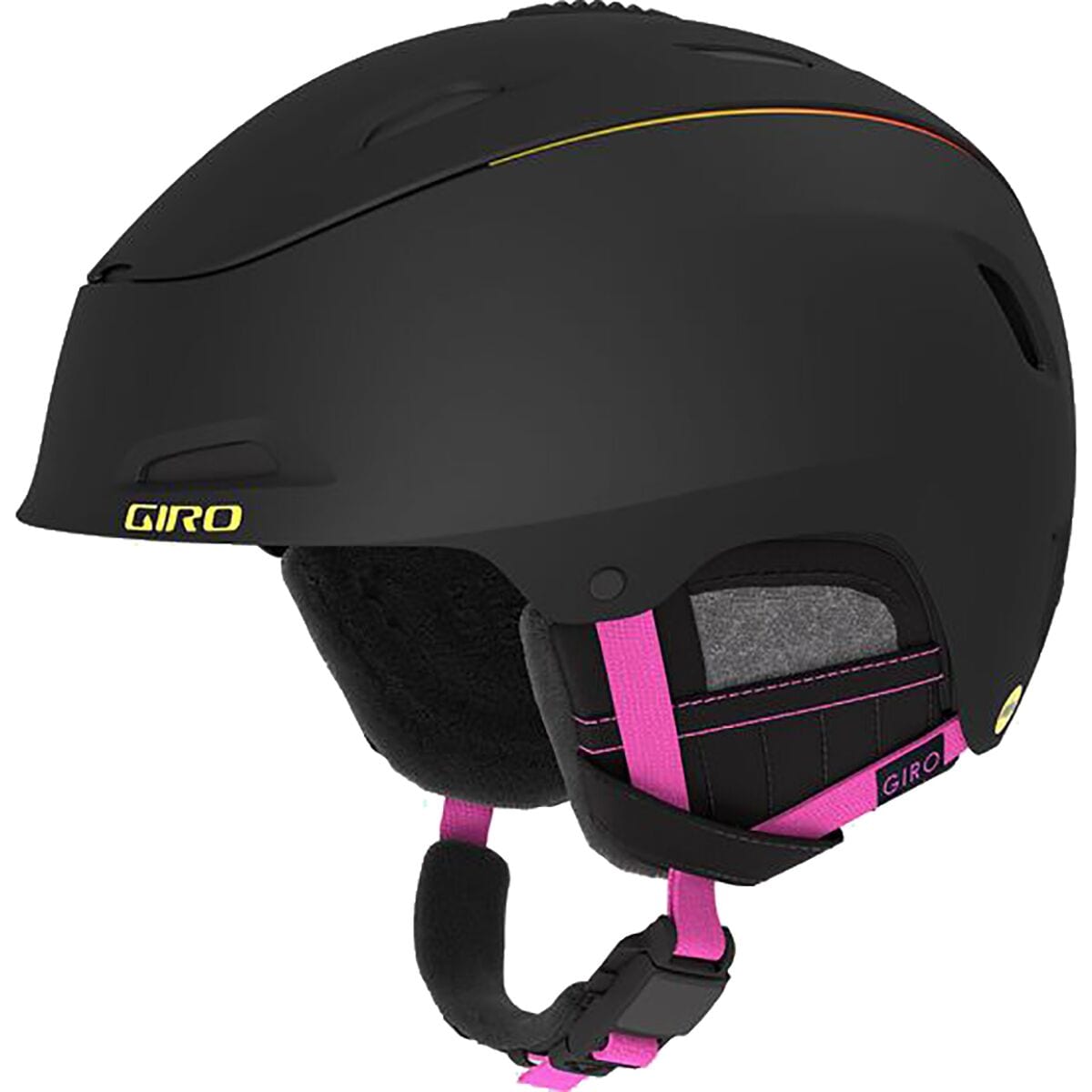 Giro Stellar Mips Helmet - Women's Matte Black/Neon Lights