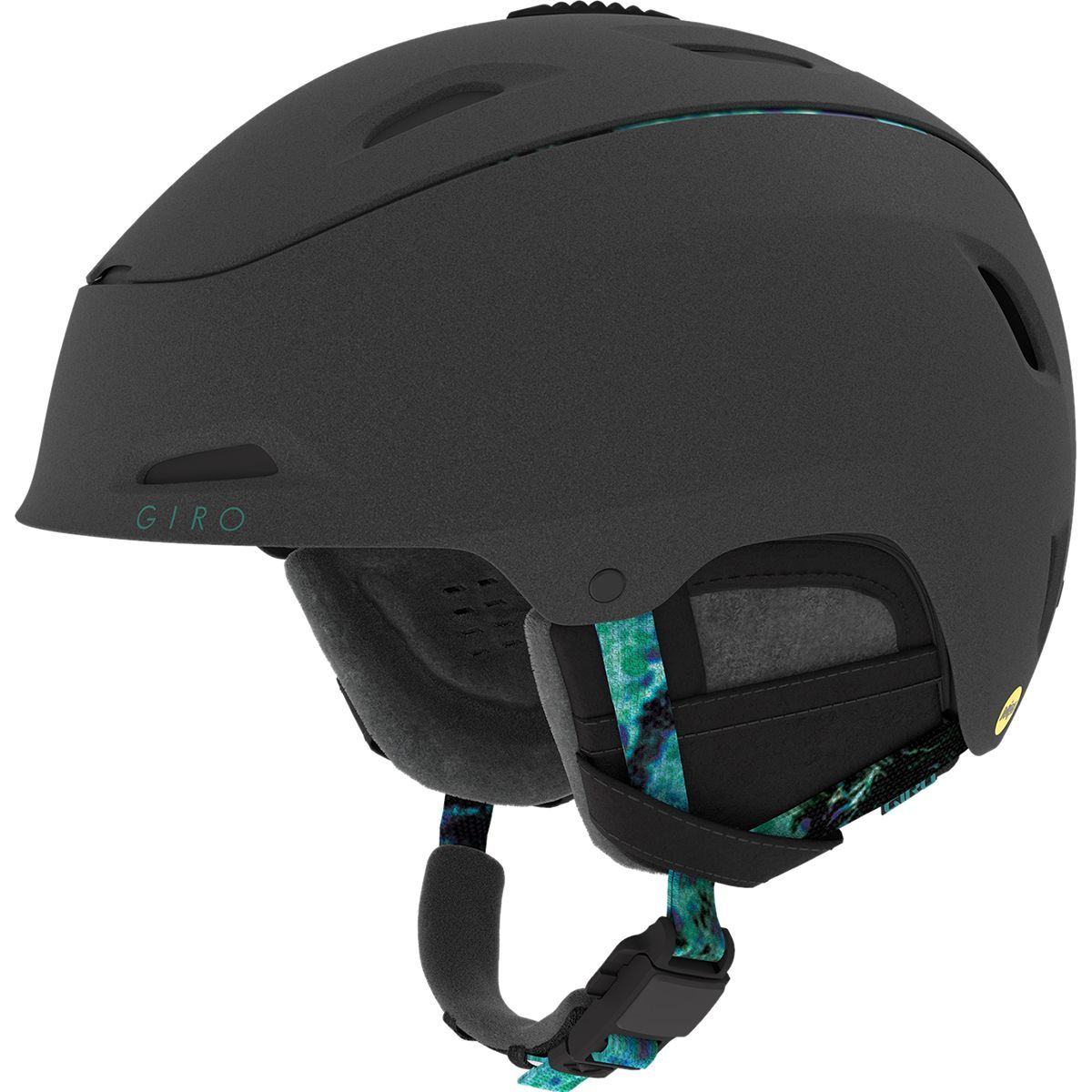 Giro Stellar Mips Helmet - Women's Matte Graphite Rockpool, S