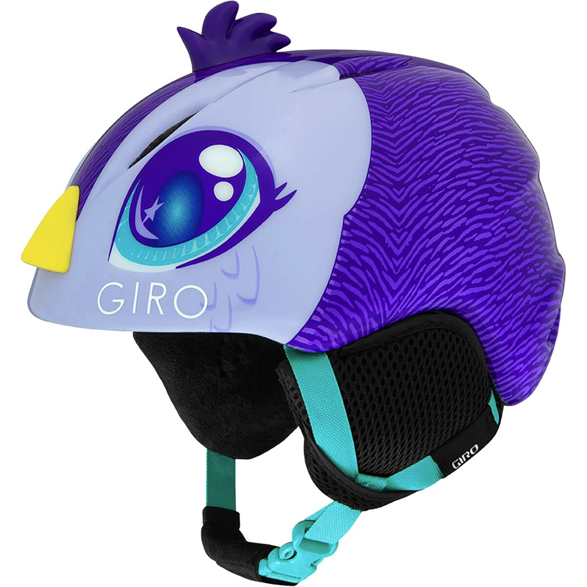 Giro Launch Plus Helmet - Kids' Purple Penguin