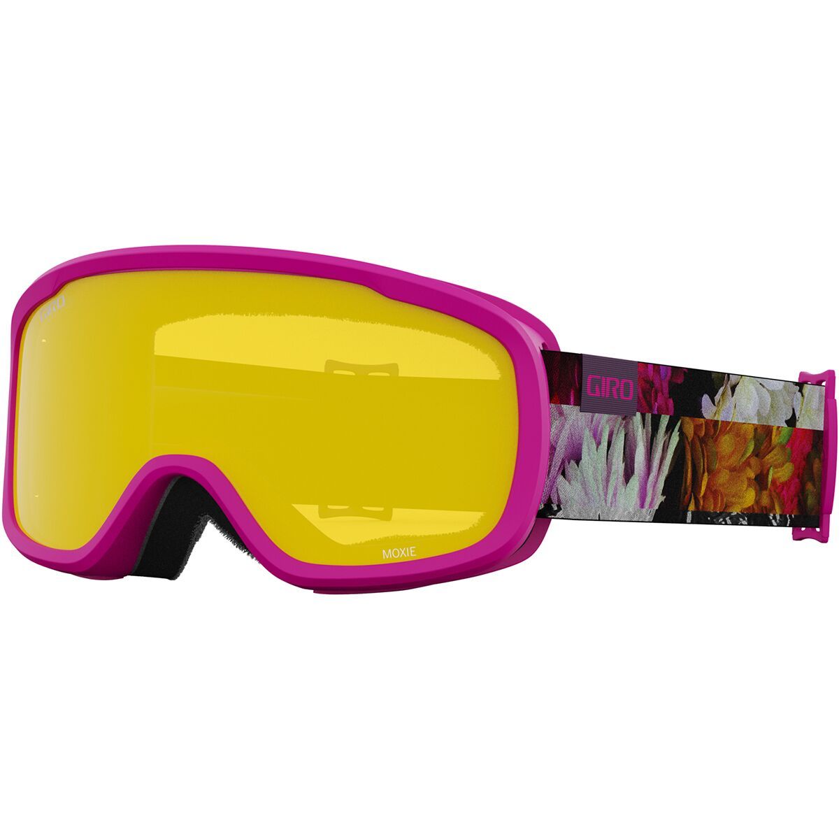 Giro Moxie Goggles Flower Data Mosh/Amber Pink/Yellow, One Size