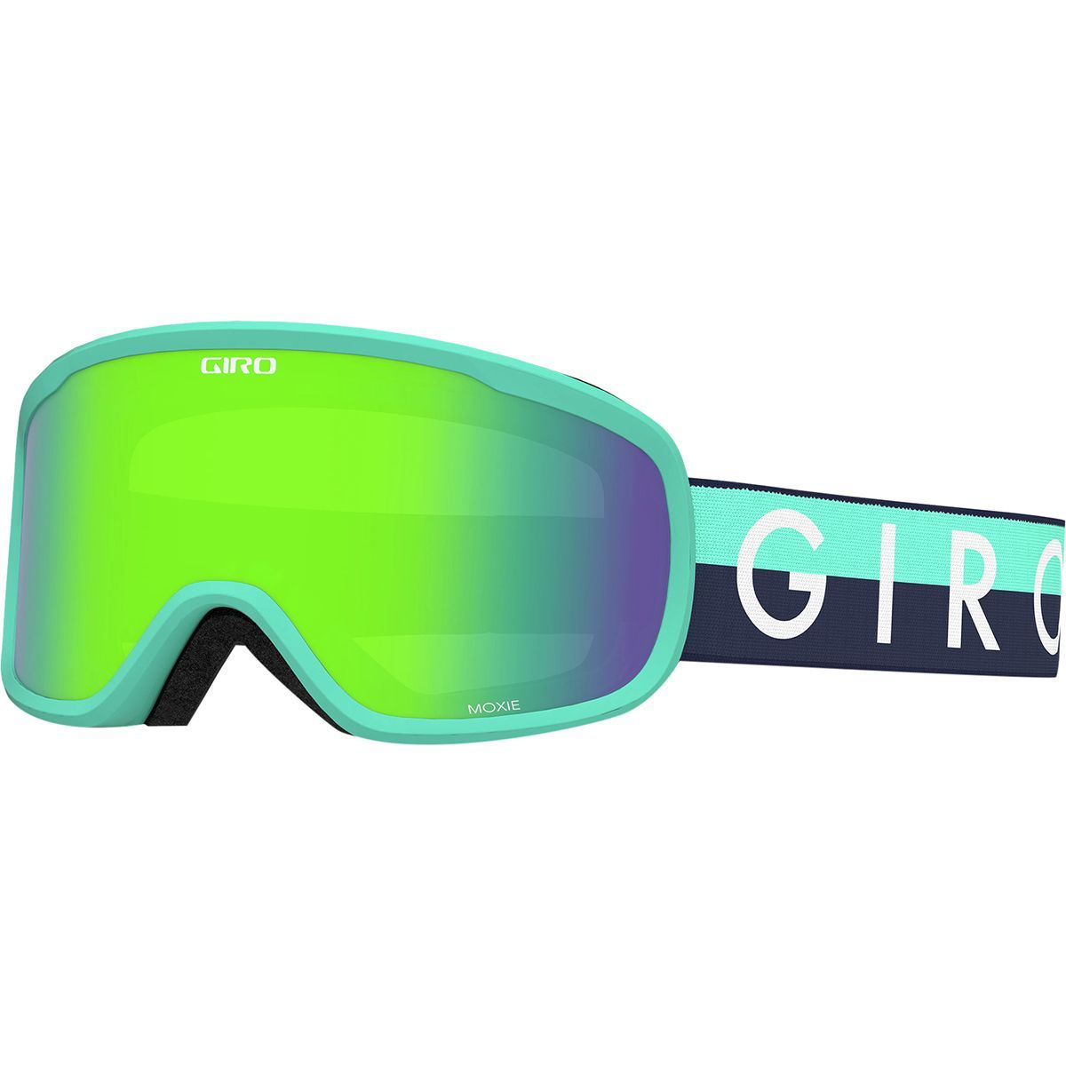 Giro Moxie Goggles Glacier Throwback/Loden Green/Yellow, One Size
