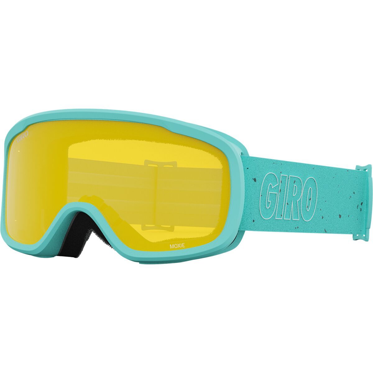 Giro Moxie Goggles Glaze Blue Mica/Ultra Black/Yellow, One Size
