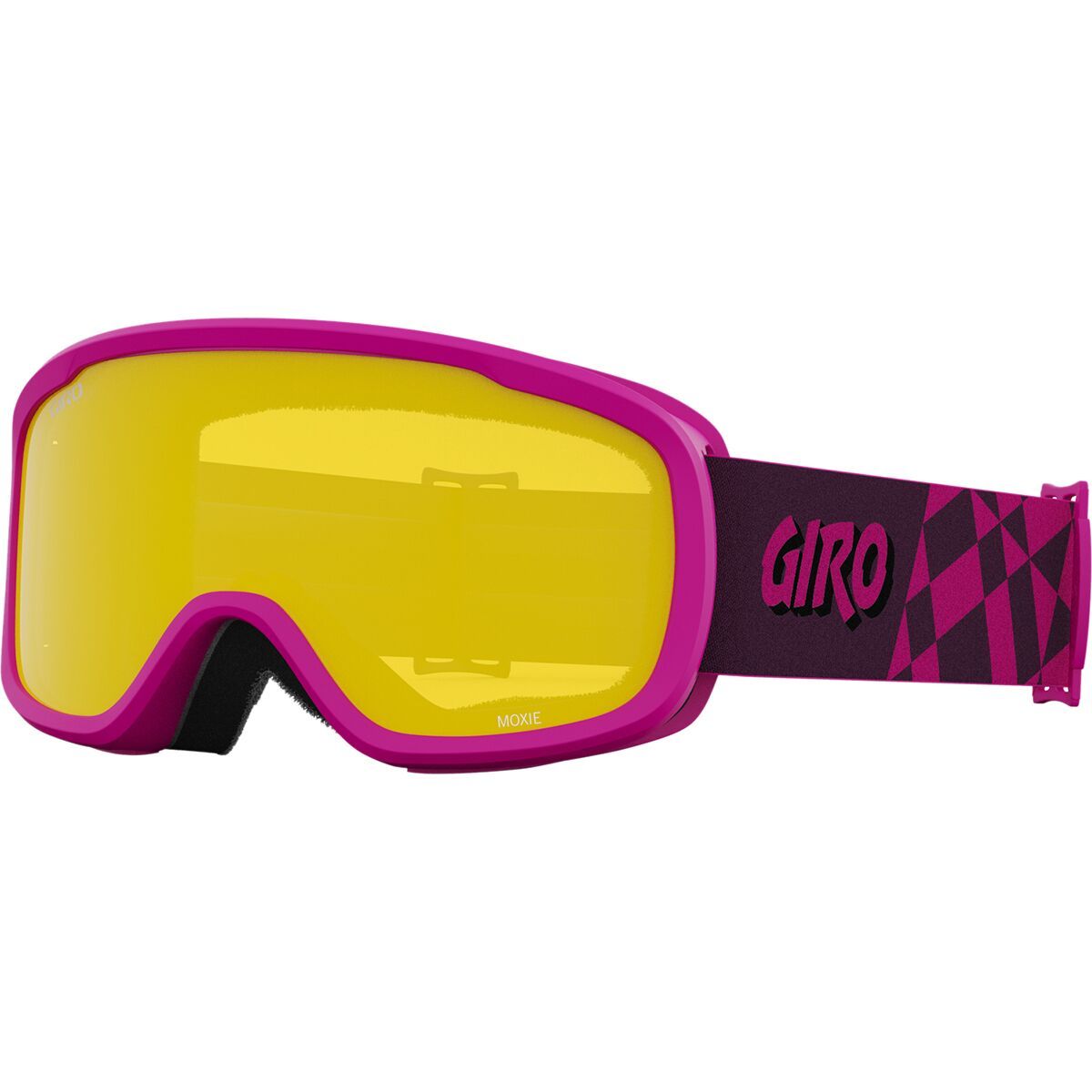 Giro Moxie Goggles Pink Cover Up/Amber Pink/Yellow, One Size