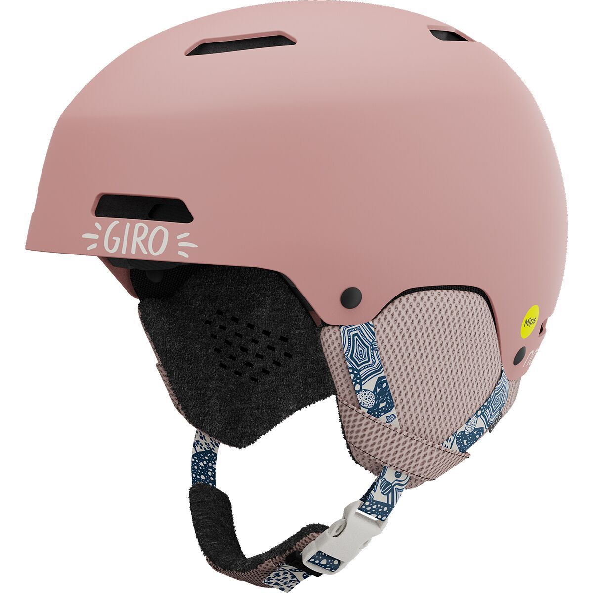 Giro Crue Mips Helmet - Kids' Namuk Dark Rose, S