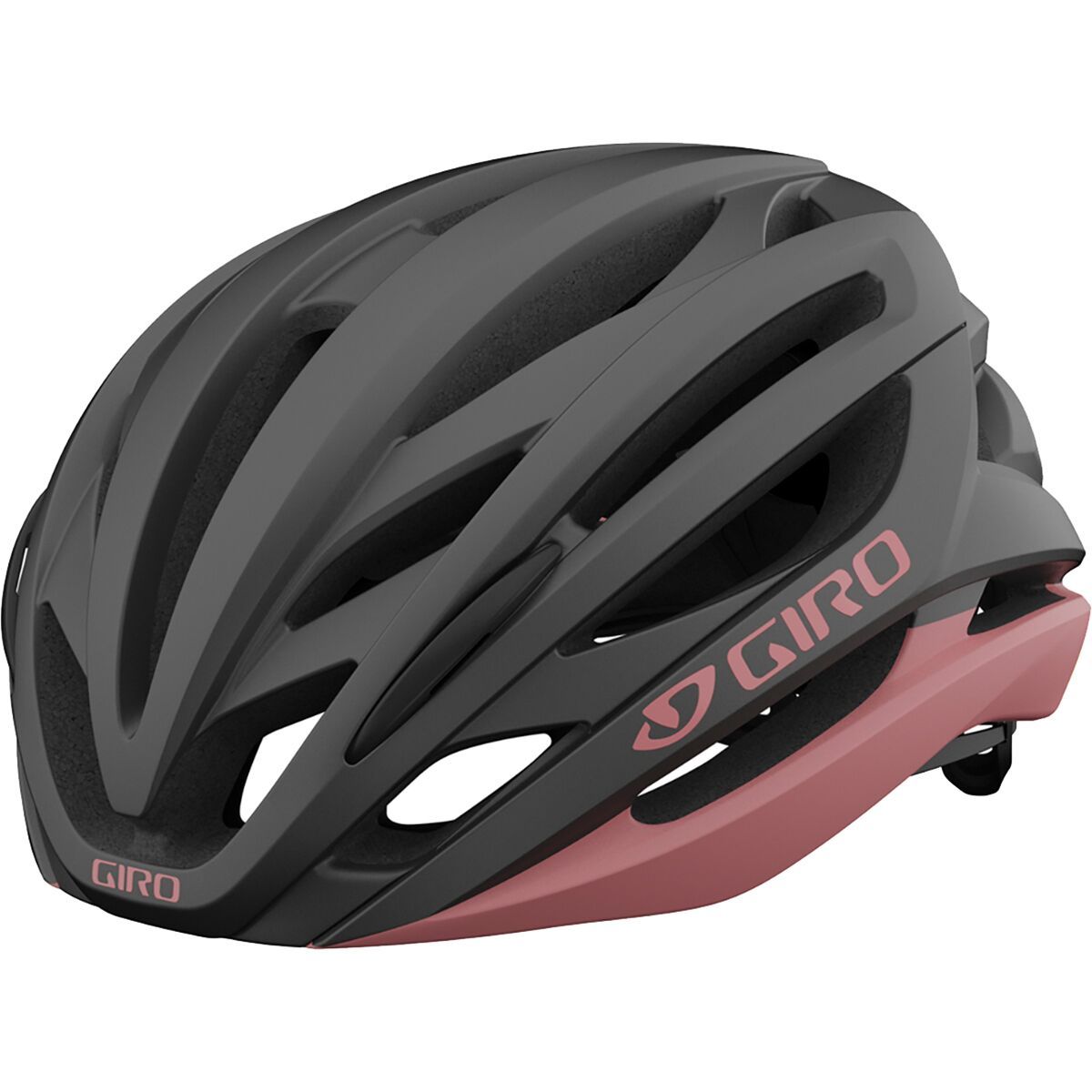 Image of Giro Syntax Mips Helmet Matte Metallic Coal/Dusty Rose, M