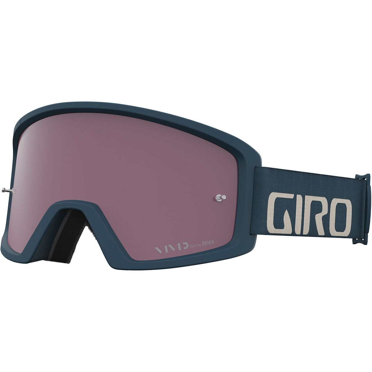 Image of Giro Blok MTB Vivid Trail Goggles Harbor Blue Sandstone/Vivid Trail Lens, One Size