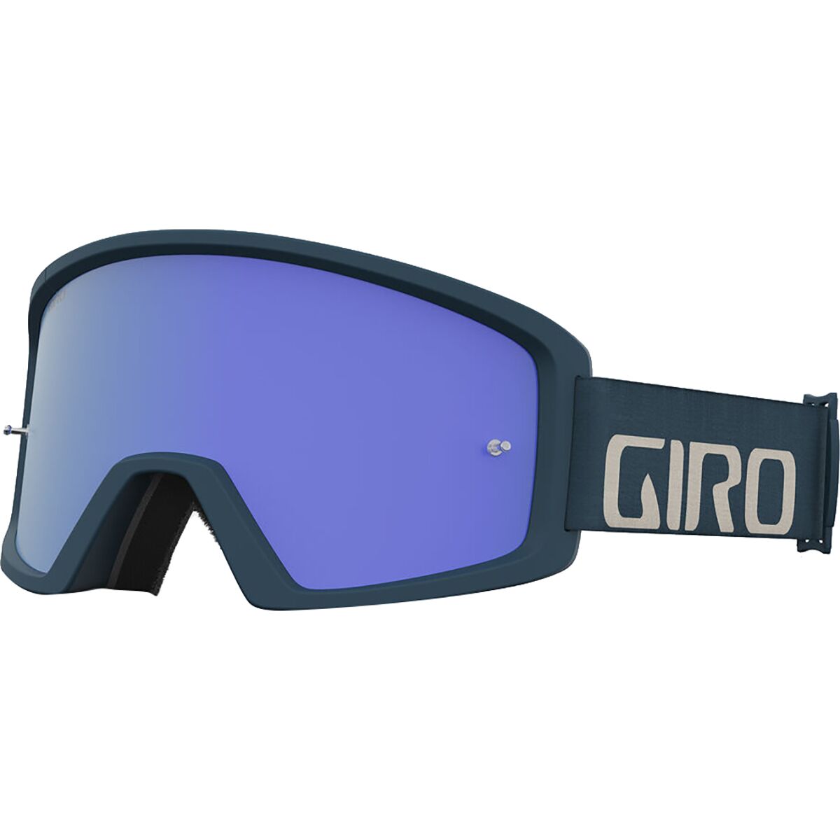 Image of Giro Blok MTB Goggles Harbor Blue Sandstone/Grey Cobalt Lens, One Size