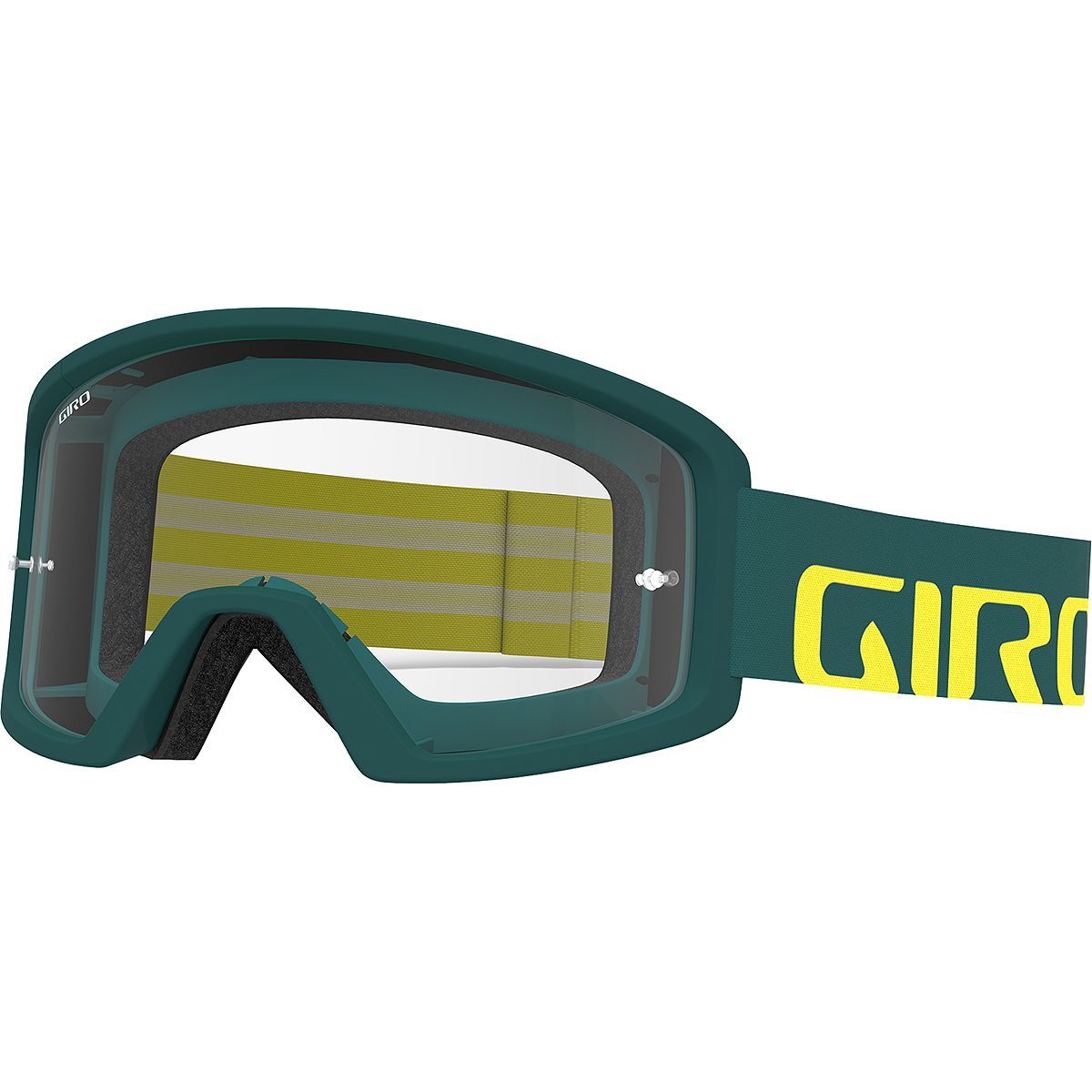 Giro Tazz MTB Vivid Trail Goggles True Spruce/Citron Plus Bonus Lens, One Size