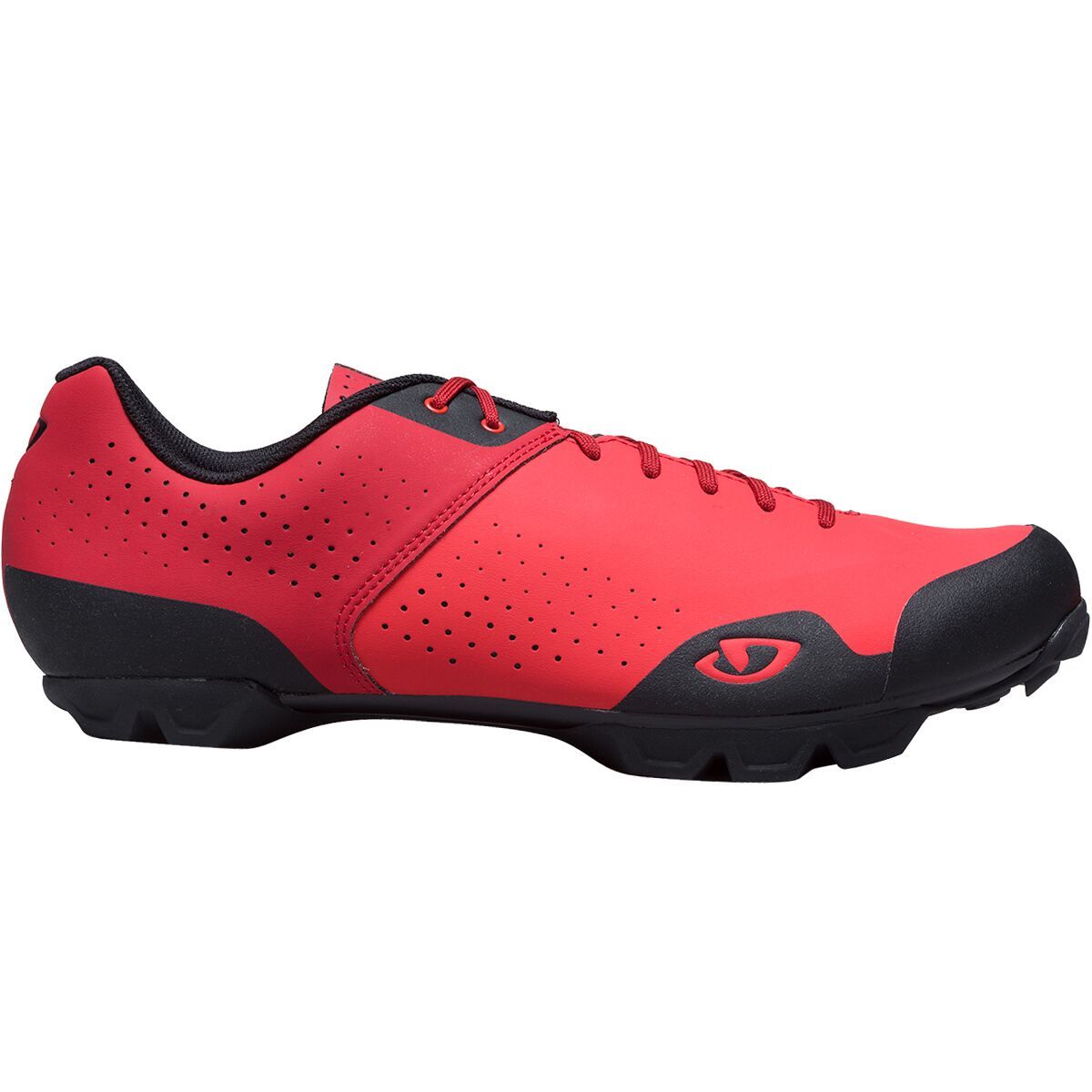Giro Privateer Lace Cycling Shoe - Men's Bright Red/Dark Red, 42.0