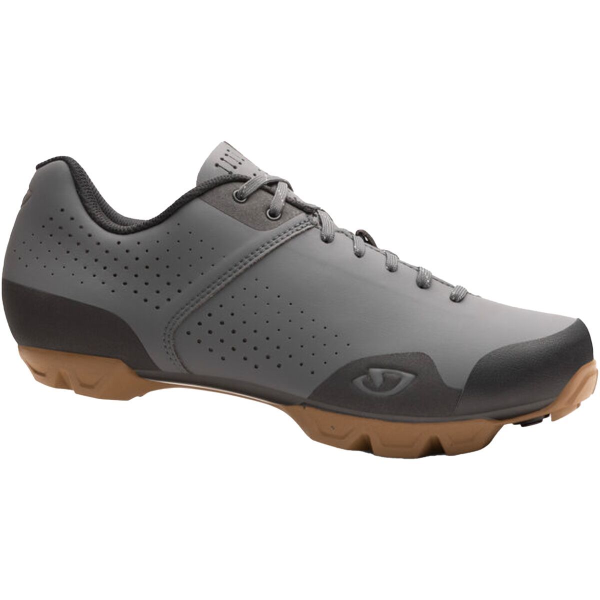 Image of Giro Privateer Lace Cycling Shoe - Men's Dark Shadow/Gum, 39.0