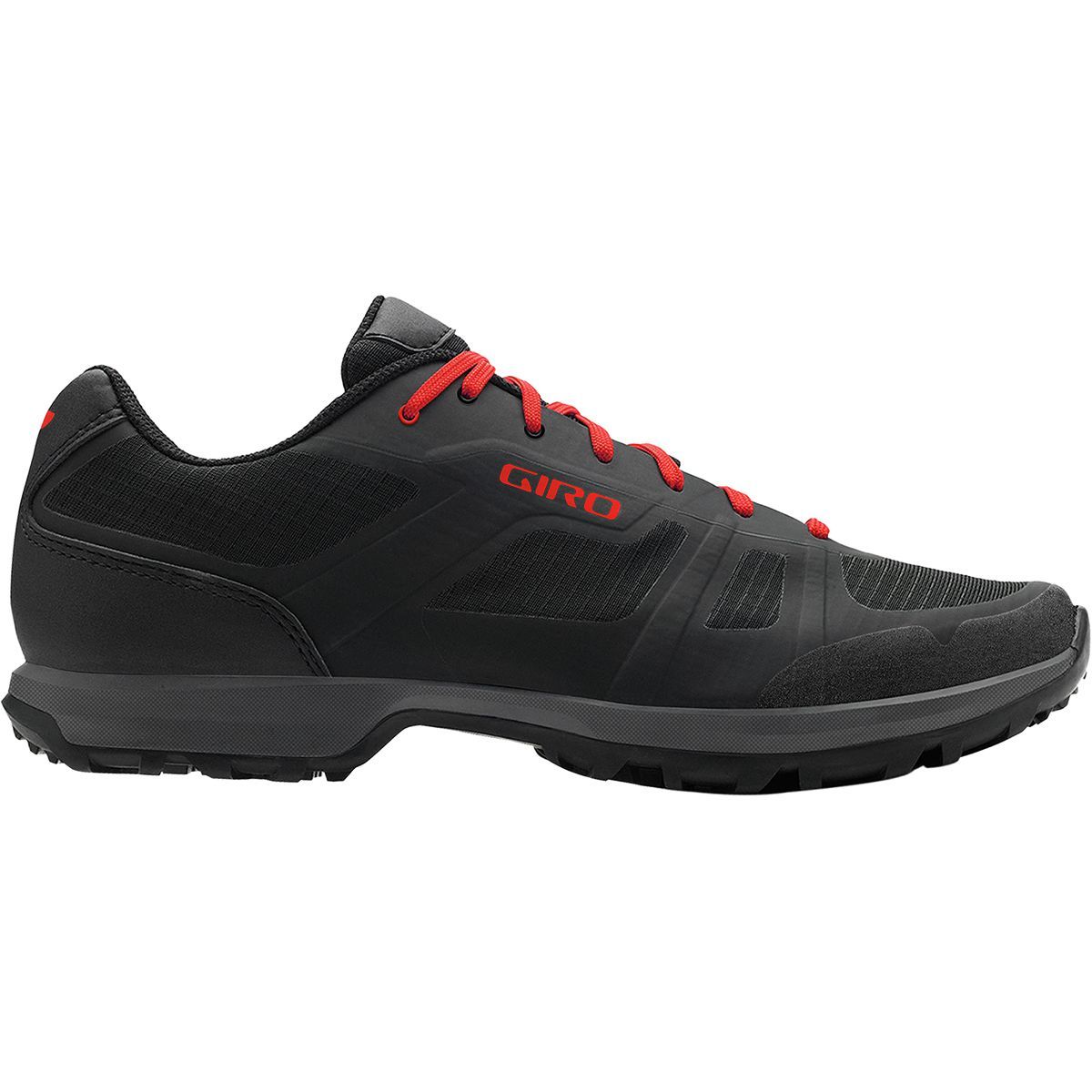 Image of Giro Gauge Cycling Shoe - Men's Black/Bright Red, 43.0