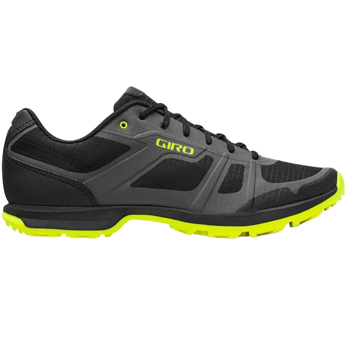Giro Gauge Cycling Shoe - Men's Dark Shadow/Citron2, 46.0