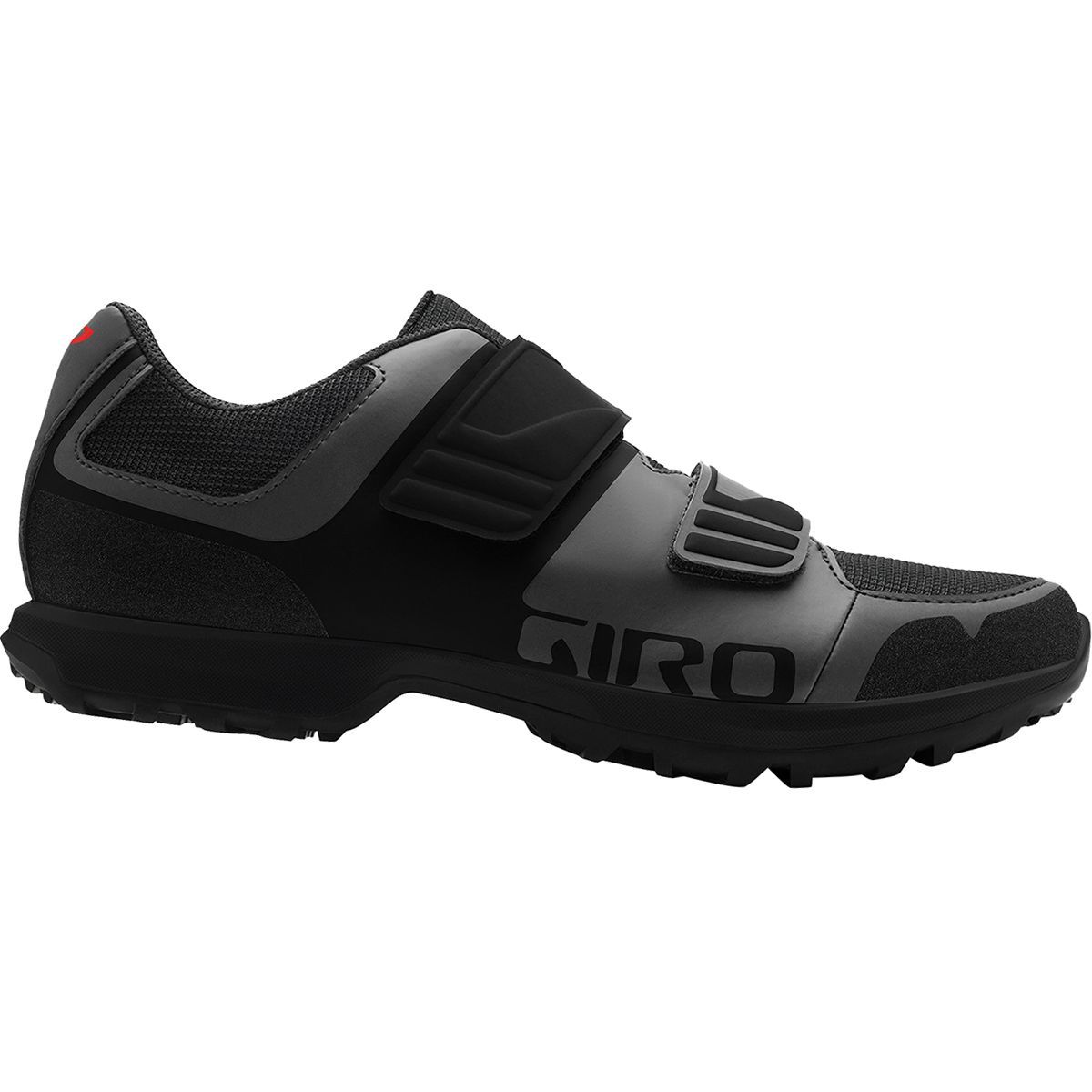 Giro Berm Mountain Bike Shoe - Men's Dark Shadow/Black, 44.0