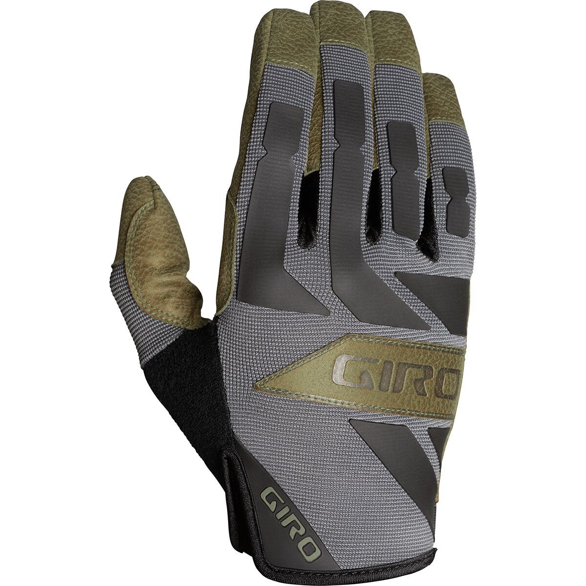 Giro Trail Builder Glove - Men's Black/Olive, XL