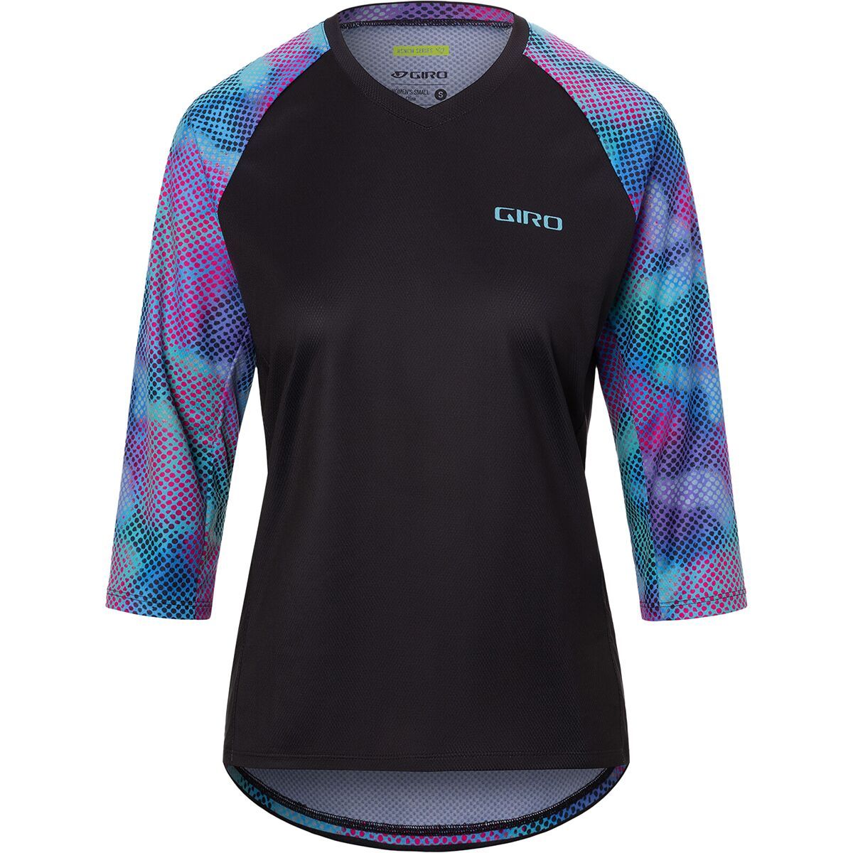 Giro Roust 3/4-Sleeve Jersey - Women's Black Chromadot, S