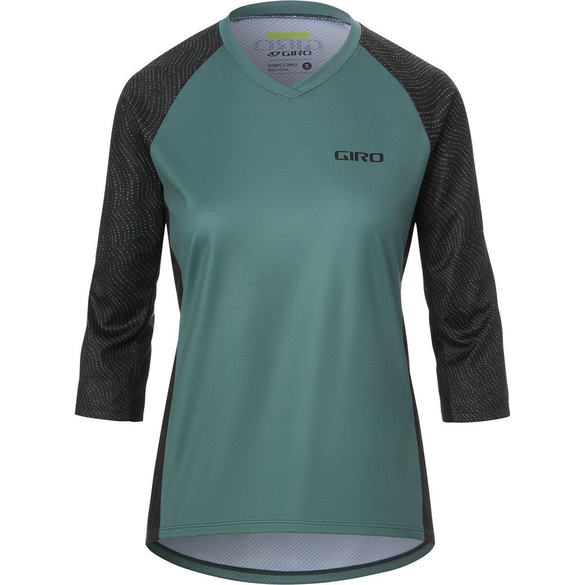 Giro Roust 3/4-Sleeve Jersey - Women's Grey Green Pounce, XL