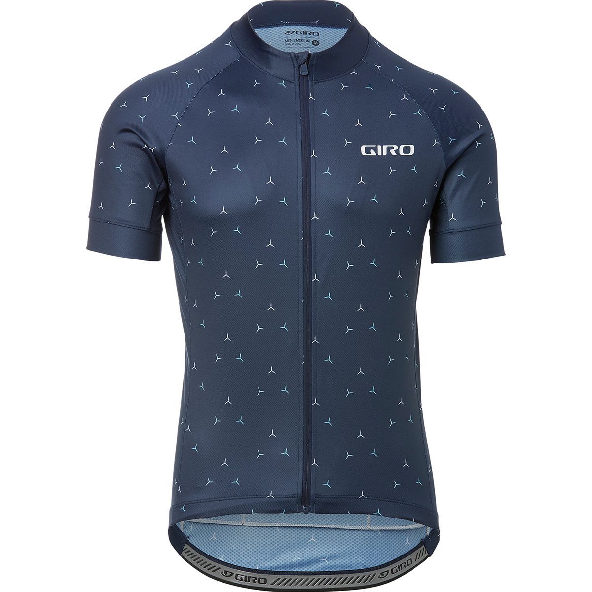 Giro Chrono Sport Short-Sleeve Jersey - Men's Midnight Blue Turbines, S