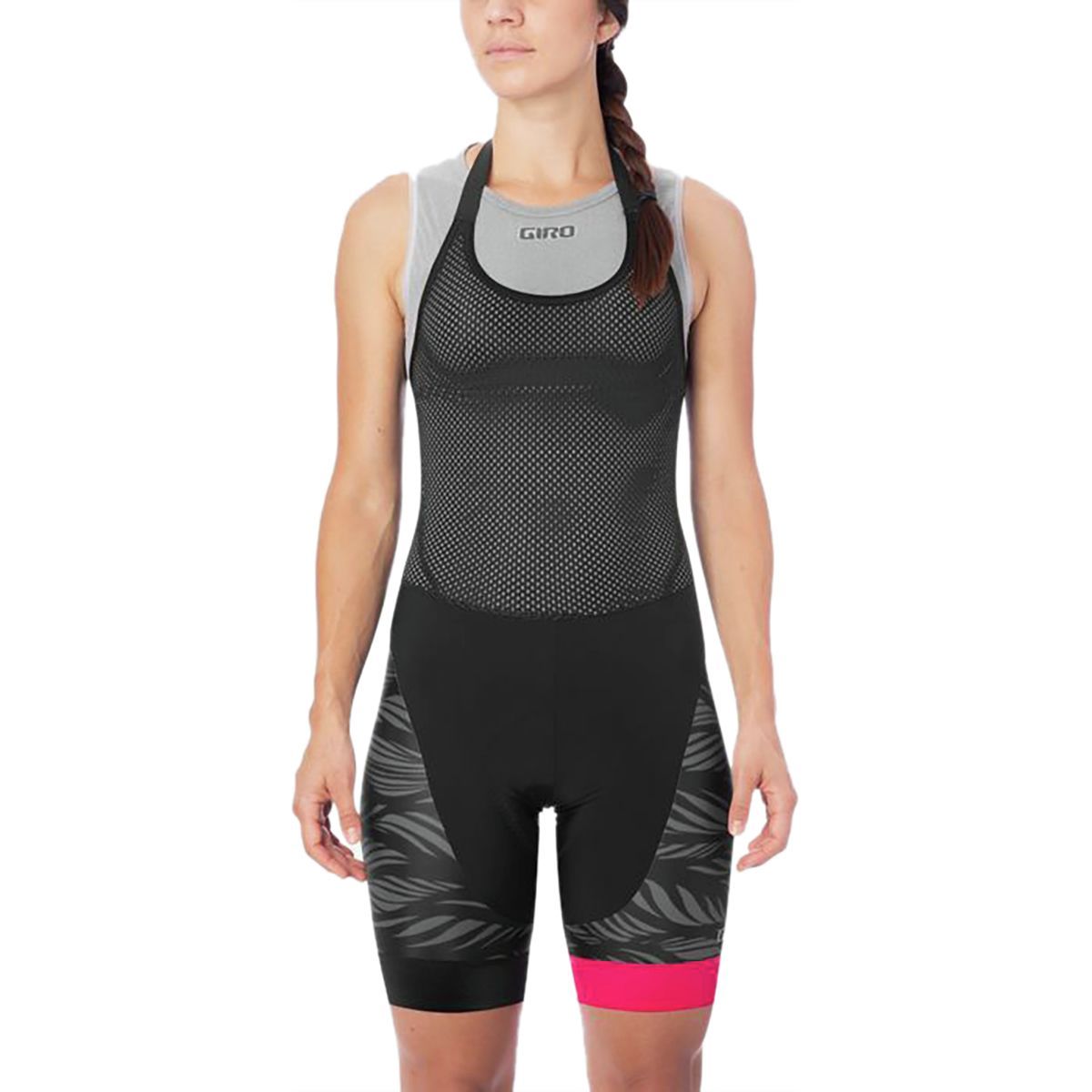 Giro Chrono Expert Halter Bib Short - Women's Black Grey Kille, S