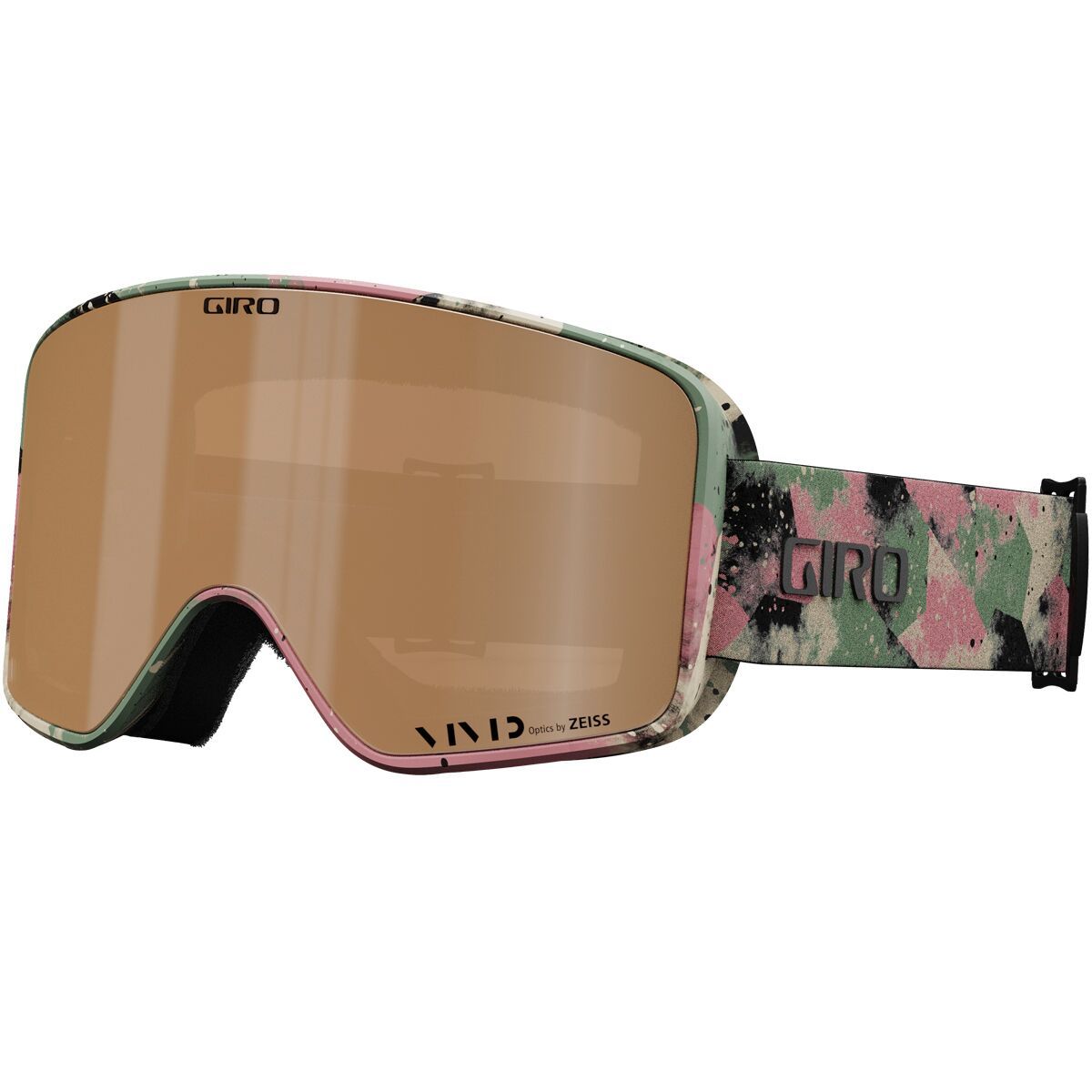 Image of Giro Method Goggles Green Marble/Vivid Petrol/Vivid Infrared, One Size