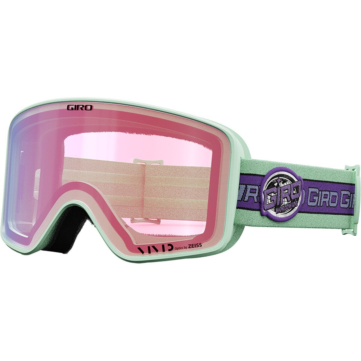 Giro Method Goggles Space Green Retro Sport, One Size