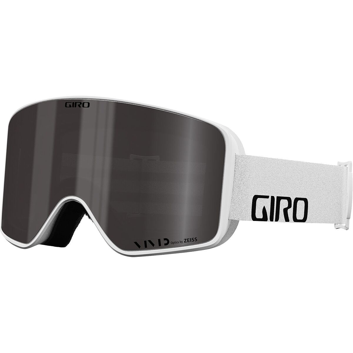 Giro Method Goggles White Wordmark/Vivid Smoke, One Size