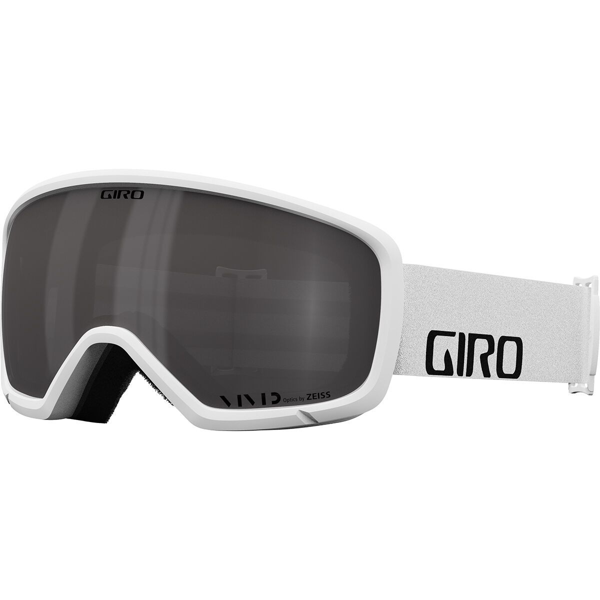 Image of Giro Ringo Goggles White Wordmark/Vivid Smoke, One Size