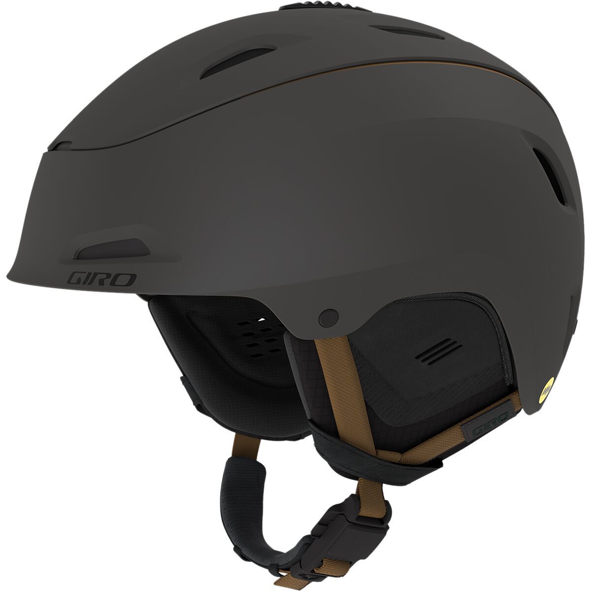 Giro Range Mips Helmet Metallic Coal/Tan, M