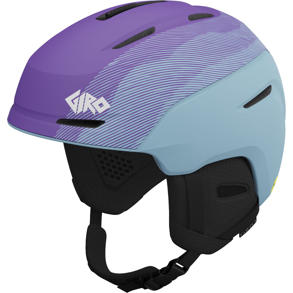 Giro Neo Jr. Mips Helmet - Kids' Matte Purple/Harbor Blue