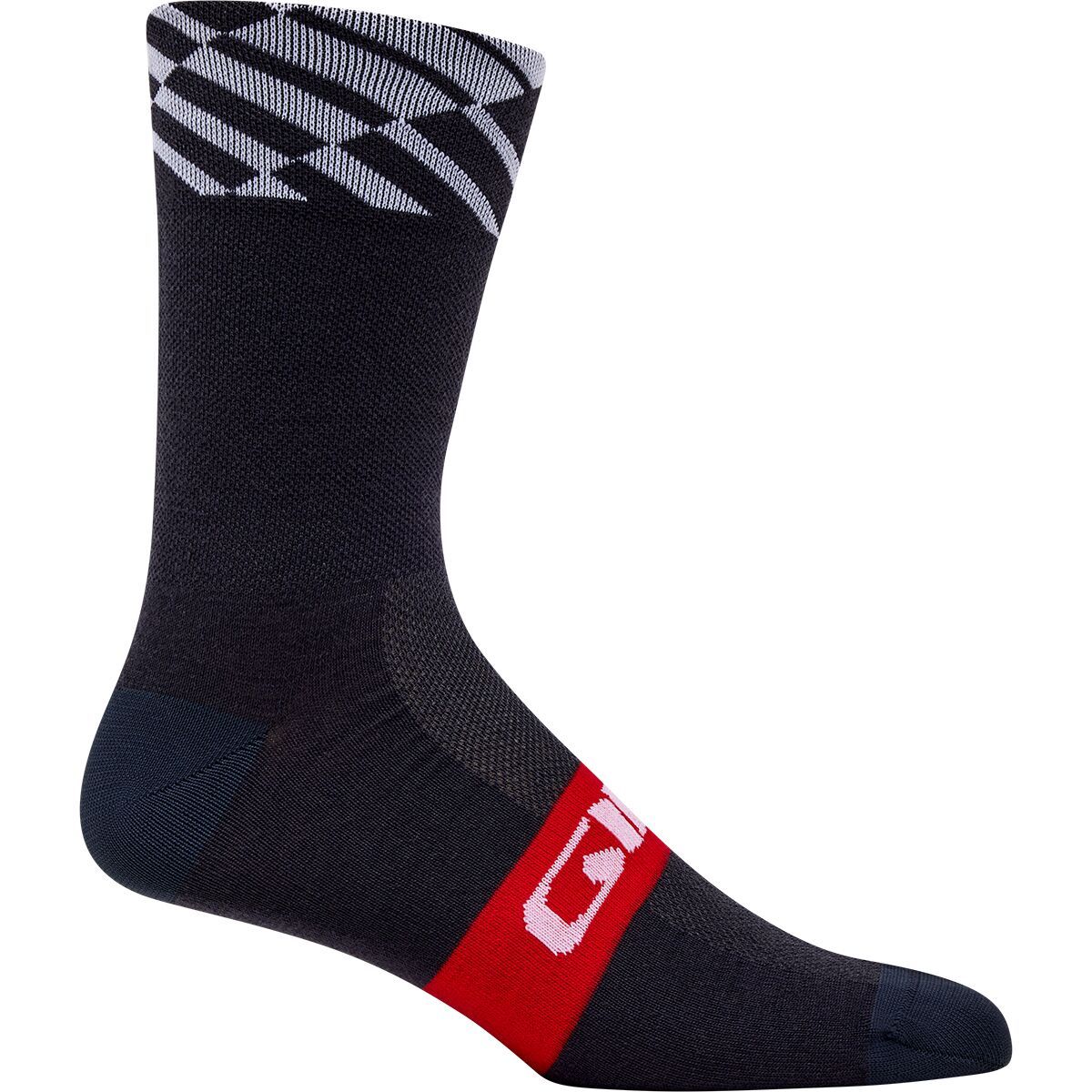 Image of Giro Merino Seasonal Sock Red/White, S