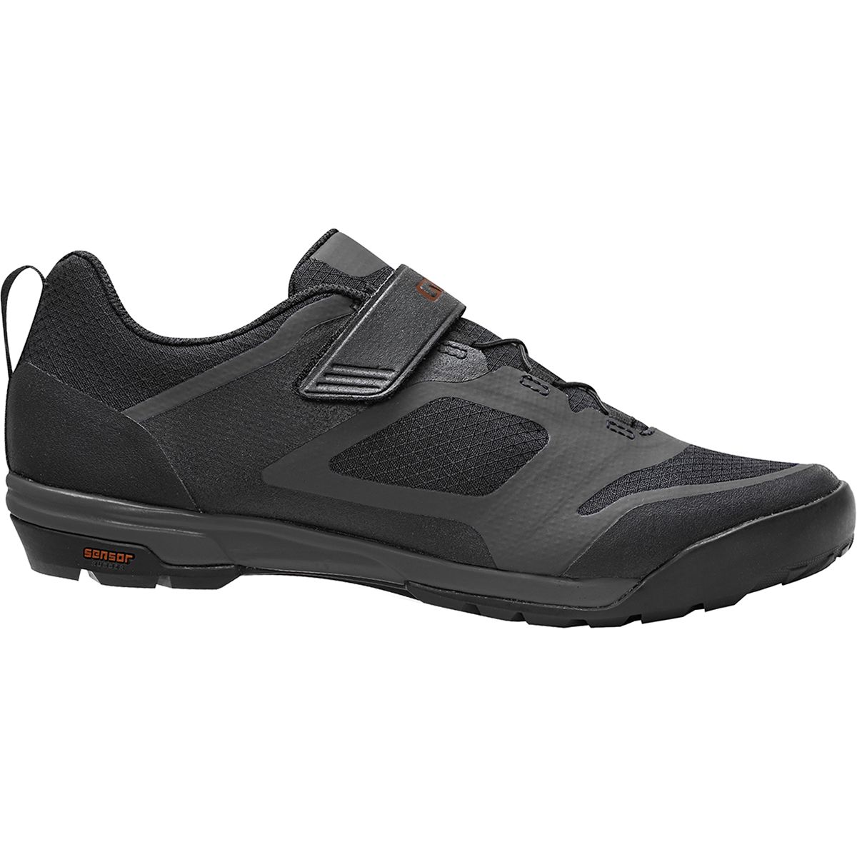Image of Giro Ventana Fastlace Cycling Shoe Black/Dark Shadow, 46.0