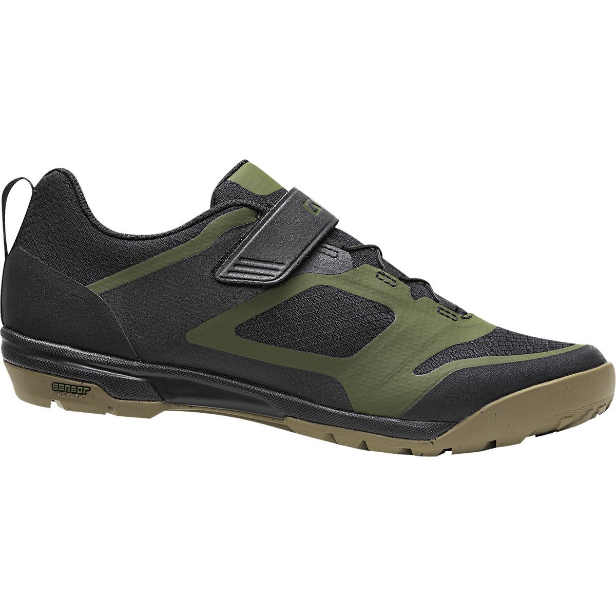 Giro Ventana Fastlace Cycling Shoe Black/Olive, 47.0