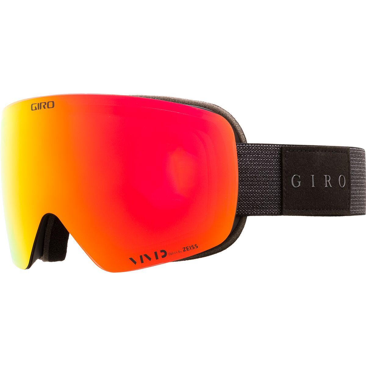 Giro Contour Goggles Black Mono/Vivid Ember/Vivid Infrared, One Size