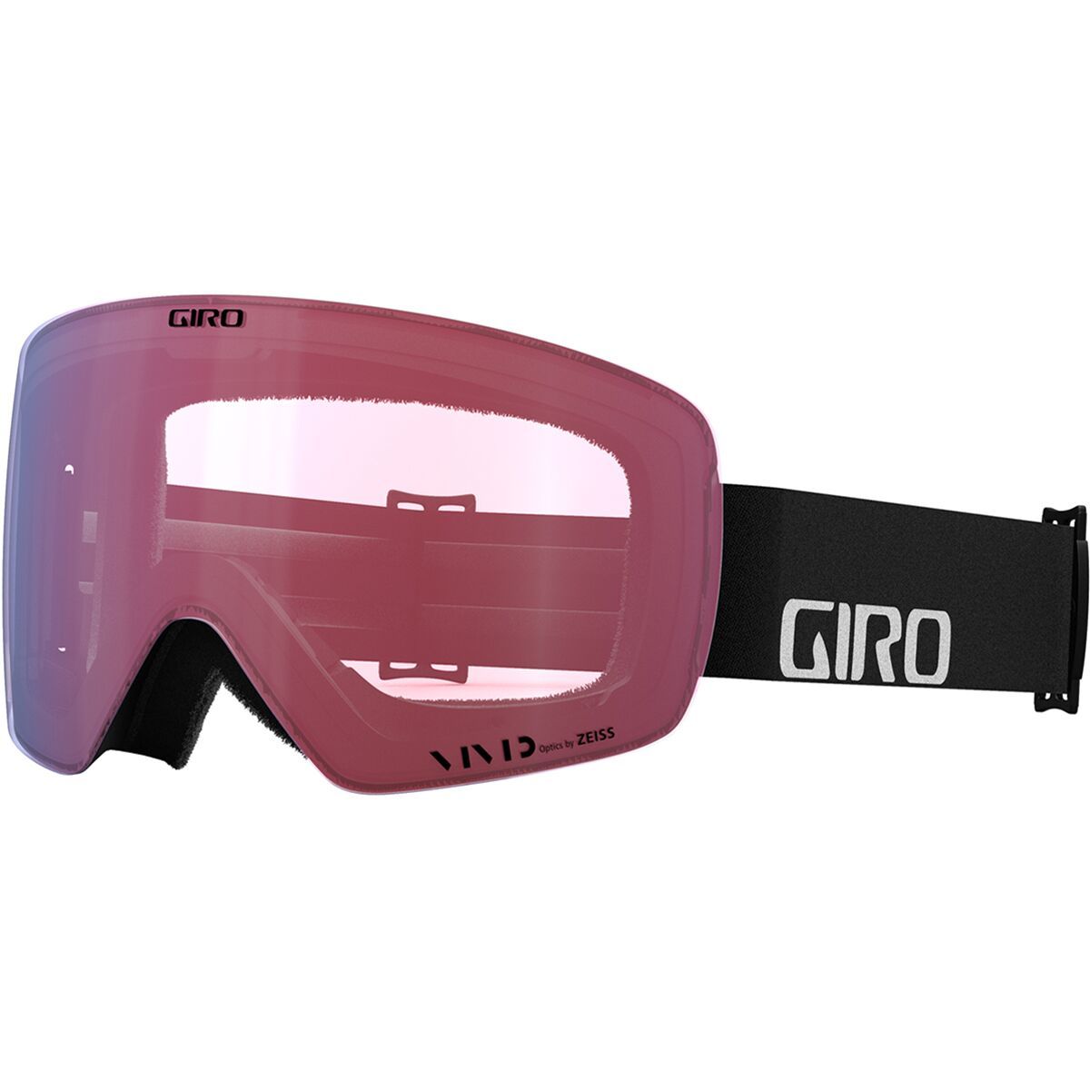 Giro Contour Goggles Black Wordmark/Vivid Onyx/Vivid Infrared, One Size